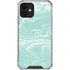 Mint Marbling iPhone 12 Mini Clear Case