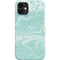 Mint Marbling iPhone 12 Mini Lite Case