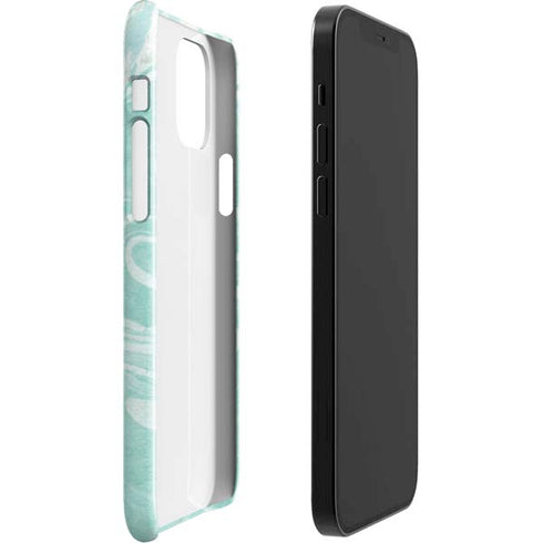 Mint Marbling iPhone 12 Mini Lite Case