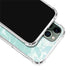 Mint Marbling iPhone 12 Pro Clear Case
