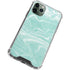 Mint Marbling iPhone 12 Pro Clear Case