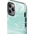 Mint Marbling iPhone 12 Pro Max Impact Case