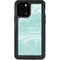 Mint Marbling iPhone 12 Pro Waterproof Case