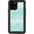 Mint Marbling iPhone 12 Pro Waterproof Case