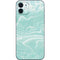 Mint Marbling iPhone 12 Skin