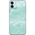 Mint Marbling iPhone 12 Skin