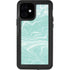Mint Marbling iPhone 12 Waterproof Case