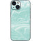 Mint Marbling iPhone 13 Mini Skin
