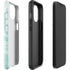 Mint Marbling iPhone 14 Plus Impact Case
