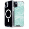 Mint Marbling iPhone 14 Plus MagSafe Case