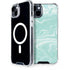 Mint Marbling iPhone 14 Plus MagSafe Case