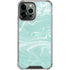 Mint Marbling iPhone 14 Pro Max Clear Case