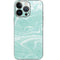 Mint Marbling iPhone 14 Pro Skin
