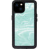 Mint Marbling iPhone 15 Plus Waterproof Case