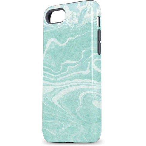 Mint Marbling iPhone 7 Pro Case