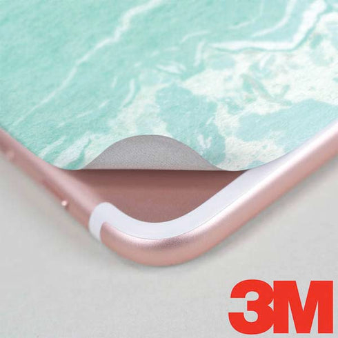 Mint Marbling iPhone 7 Skin