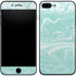 Mint Marbling iPhone 8 Plus Skin