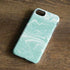 Mint Marbling iPhone 8 Pro Case
