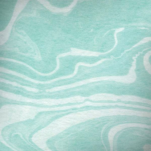 Mint Marbling iPhone X Skin