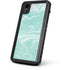Mint Marbling iPhone XR Waterproof Case