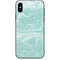 Mint Marbling iPhone XS Max Skin