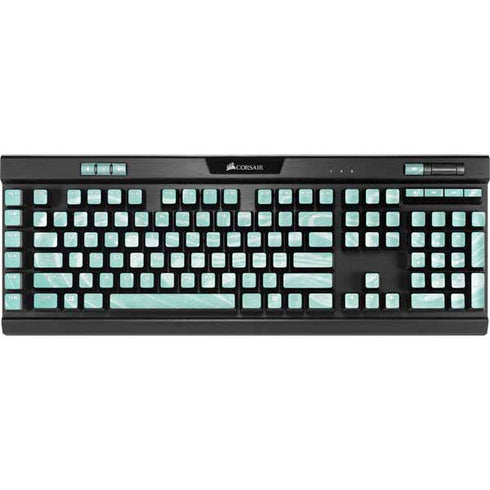 Mint Marbling K95 RGB PLATINUM Mechanical Gaming Keyboard Skin