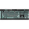 Mint Marbling K95 RGB PLATINUM Mechanical Gaming Keyboard Skin