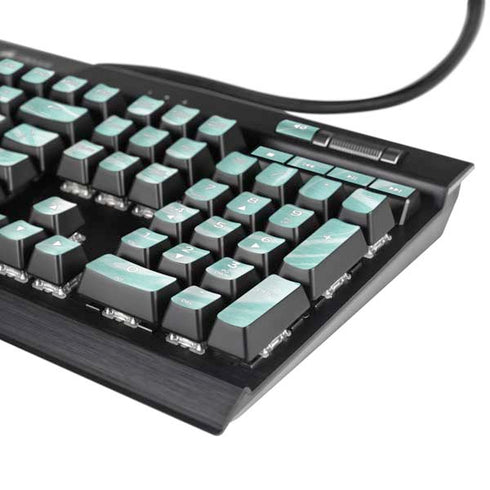 Mint Marbling K95 RGB PLATINUM Mechanical Gaming Keyboard Skin