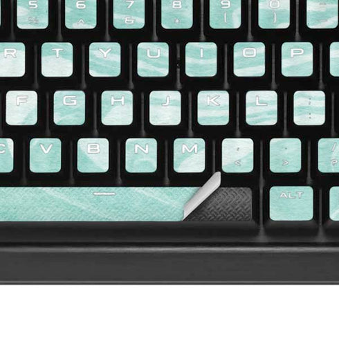 Mint Marbling K95 RGB PLATINUM Mechanical Gaming Keyboard Skin