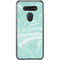 Mint Marbling LG K51/Q51 Clear Case