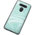 Mint Marbling LG K51/Q51 Clear Case