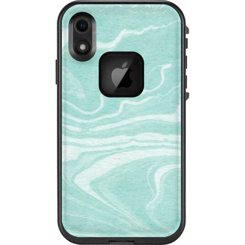 Mint Marbling LifeProof Fre iPhone Skin