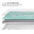 Mint Marbling MacBook Pro 13in (2020) Case plus Skin