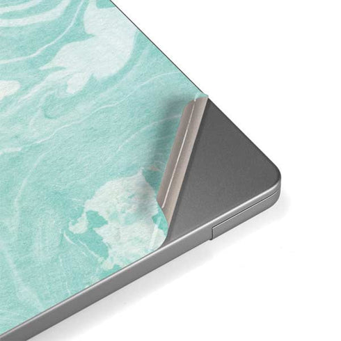 Mint Marbling MacBook Pro 14in (2021-24) Skin