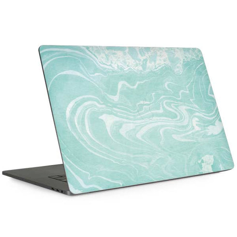 Mint Marbling Apple MacBook Pro 15-inch Skin
