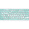 Mint Marbling Magic Keyboard Skin