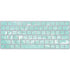 Mint Marbling Magic Keyboard Skin