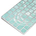 Mint Marbling Magic Keyboard Skin