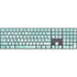 Mint Marbling Magic Keyboard with Numeric Keypad Skin