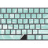 Mint Marbling Magic Keyboard with Numeric Keypad Skin