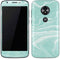 Mint Marbling Moto E5 Play Skin