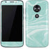 Mint Marbling Moto E5 Play Skin