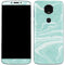 Mint Marbling Moto E5 Plus Skin