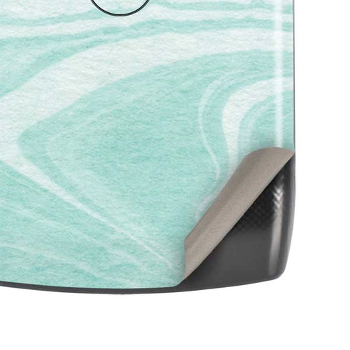 Mint Marbling Motorola RAZR Skin