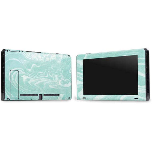 Mint Marbling Nintendo Switch Bundle Skin