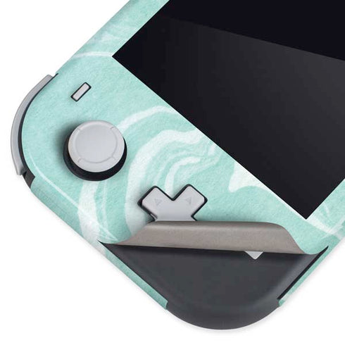 Mint Marbling Nintendo Switch Lite Skin