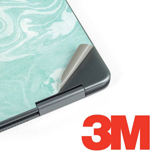 Mint Marbling Notebook 9 Pro 13in (2017) Skin