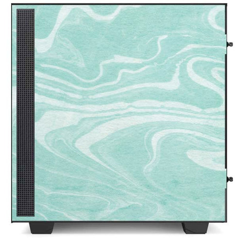 Mint Marbling NZXT H510 Compact ATX Mid-Tower Case Skin