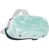 Mint Marbling Oculus Quest 2 Skin