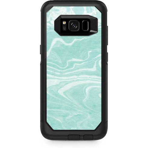 Mint Marbling Otterbox Commuter Galaxy Skin